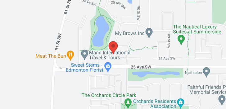 map of 9032 24 ave SW SW